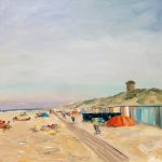 WS326-seascapes-van Lynden-Domburg beautiful day-36x36